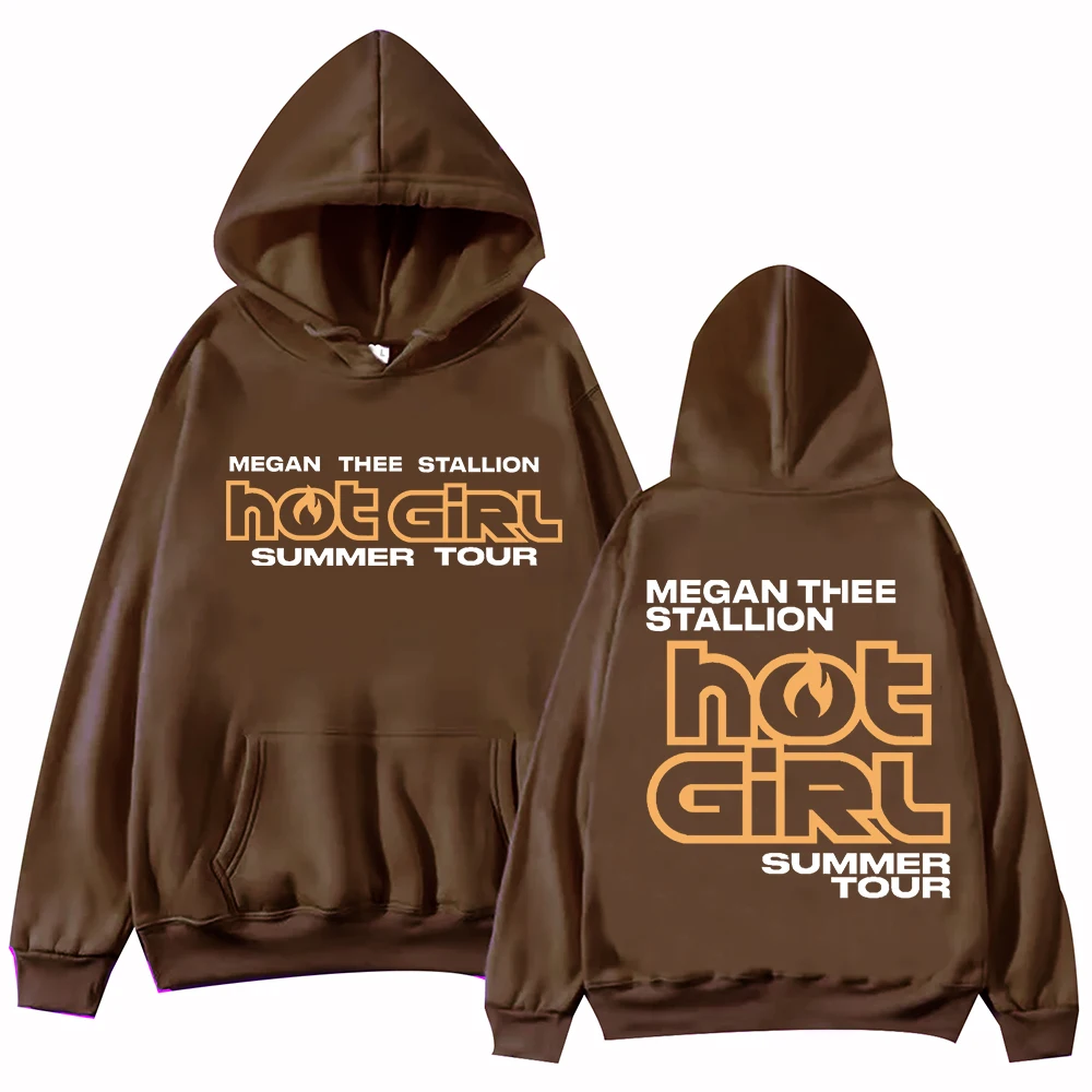 Hot Girl Summer Tour 2024 Megan Hoodie Harajuku Pullover Tops Sweatshirt Fans Gift