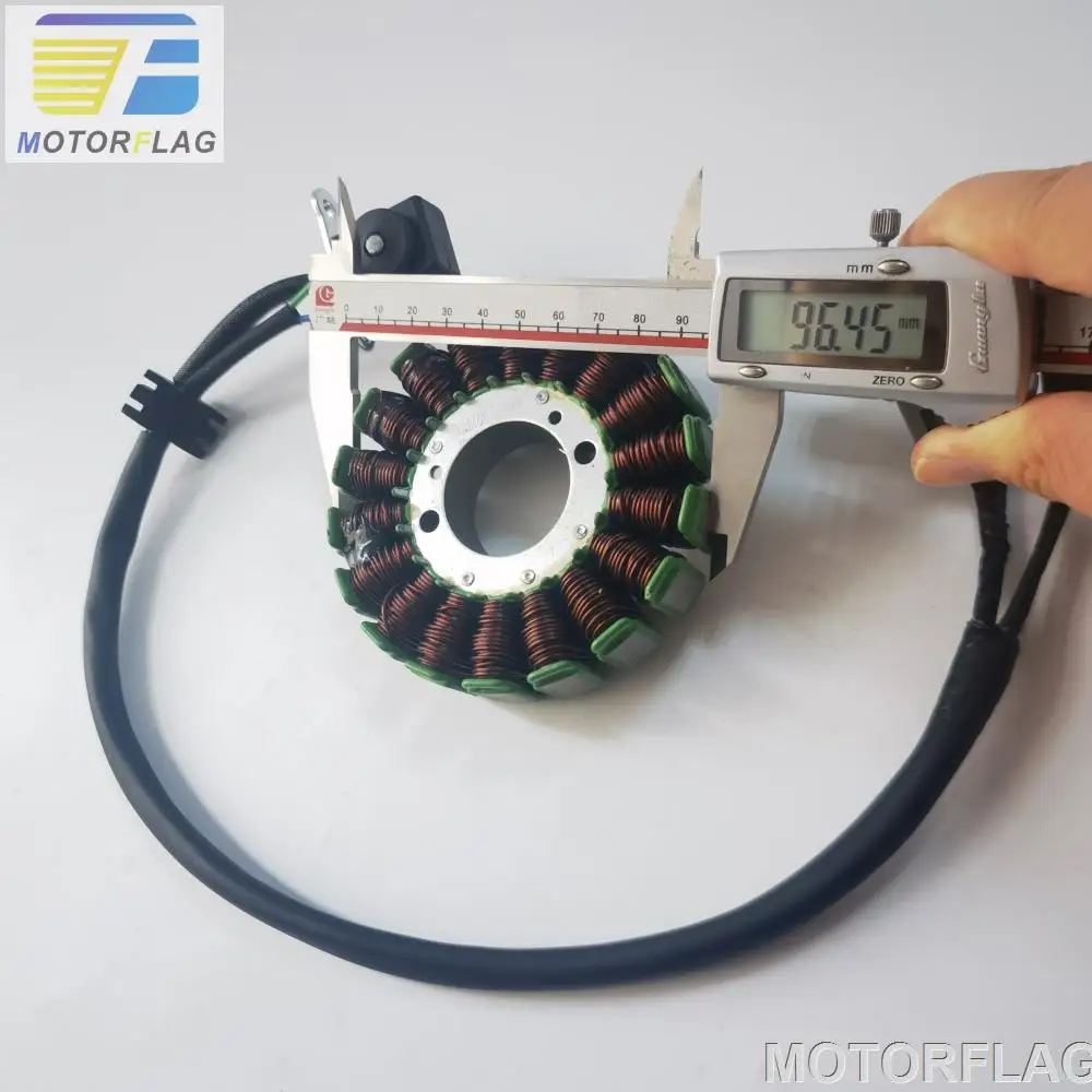 18-Coil Magneto Stator (New Type, Outer Diameter 96.45mm) for Motorcycle BENELLI TNT25 BN251 TRK251 (1-Cylinder Engine version)