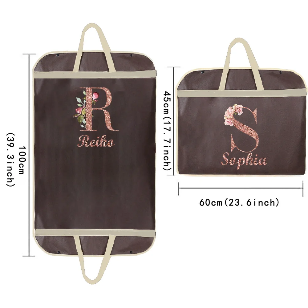 Personalized Customized Foldable Daily Travel Dust-proof Suit Jacket Storage Bag Fully Enclosed Clothes Set