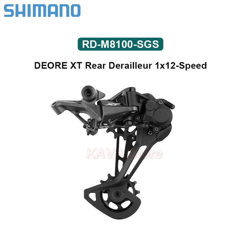 Shimano Deore XT M8100 Groupset 12 Speed Mountain Bike Groupset 1x12speed 10-50T/52T Cassette KMC X12 Chain 12V Groupkit Shifter