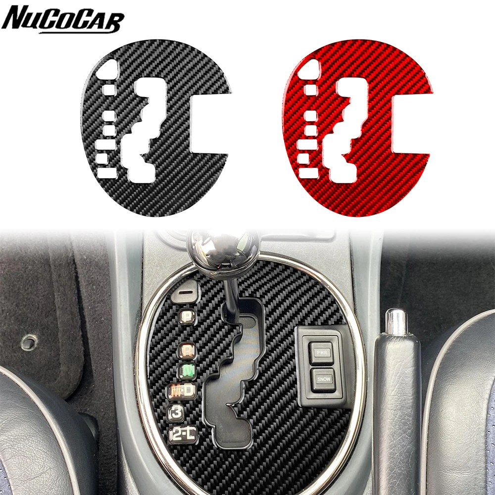 

For Lexus IS IS300 1999-2005 Carbon Fiber Central gearshift display panel Cover Car Accessories Interior Decorative Stickers