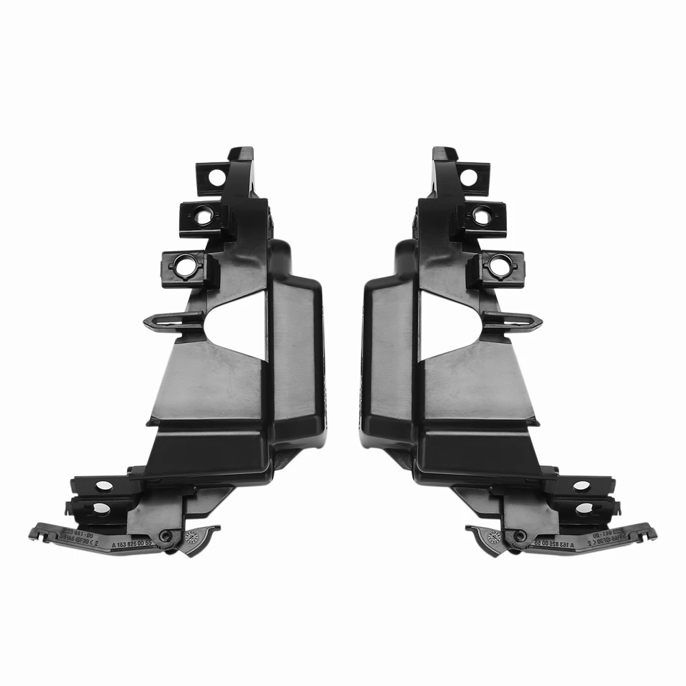 

​2Pcs Front Left+Right Fog Light Trim Fog Lamp Bracket for Mercedes W163 ML320 ML500 ML350 02-05 1638201212 1638201112