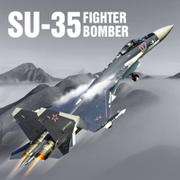 SU35 RC Plane Fixed Wing Professional Stunt Remote Control Fighter Jets 2.4Ghz 4 Channels 360° Flip Vertical Flight QF009