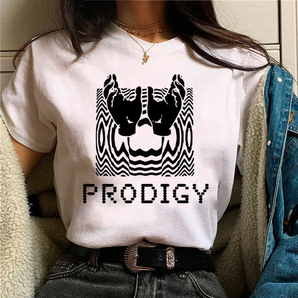 Prodigy t-shirts women funny designer graphic Tee female graphic clothing