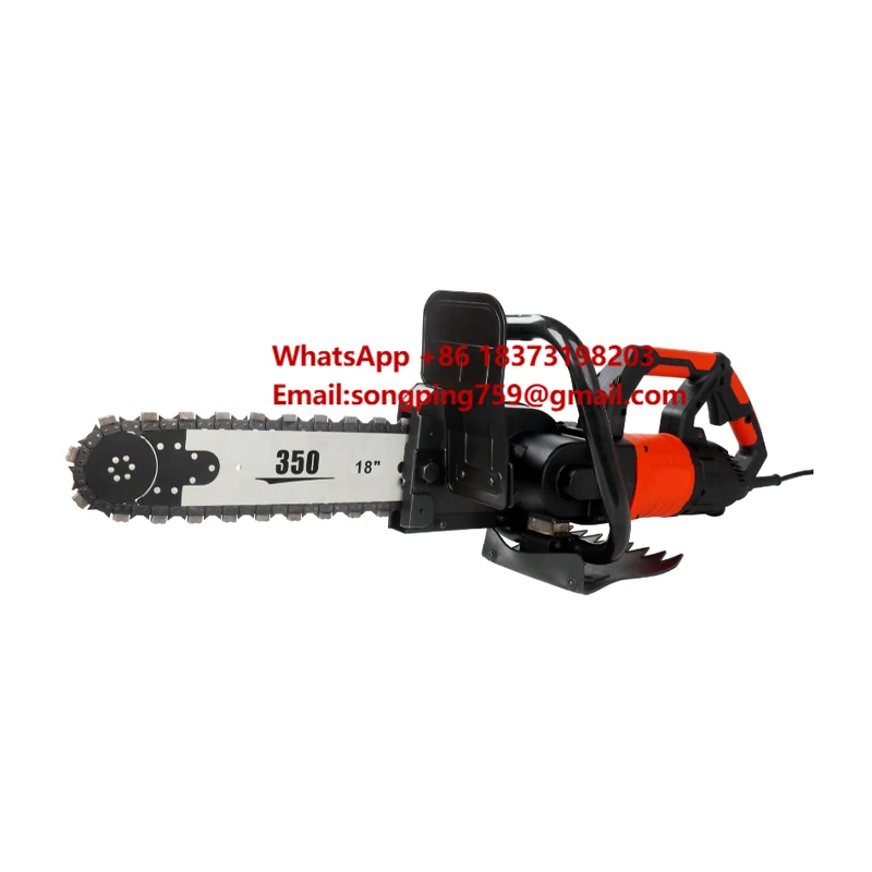 

Горячая распродажа: Мощная цепная пила для резки бетона, электрический резак для цементных кирпичных стен, машина для нарезки пазов в бетоне