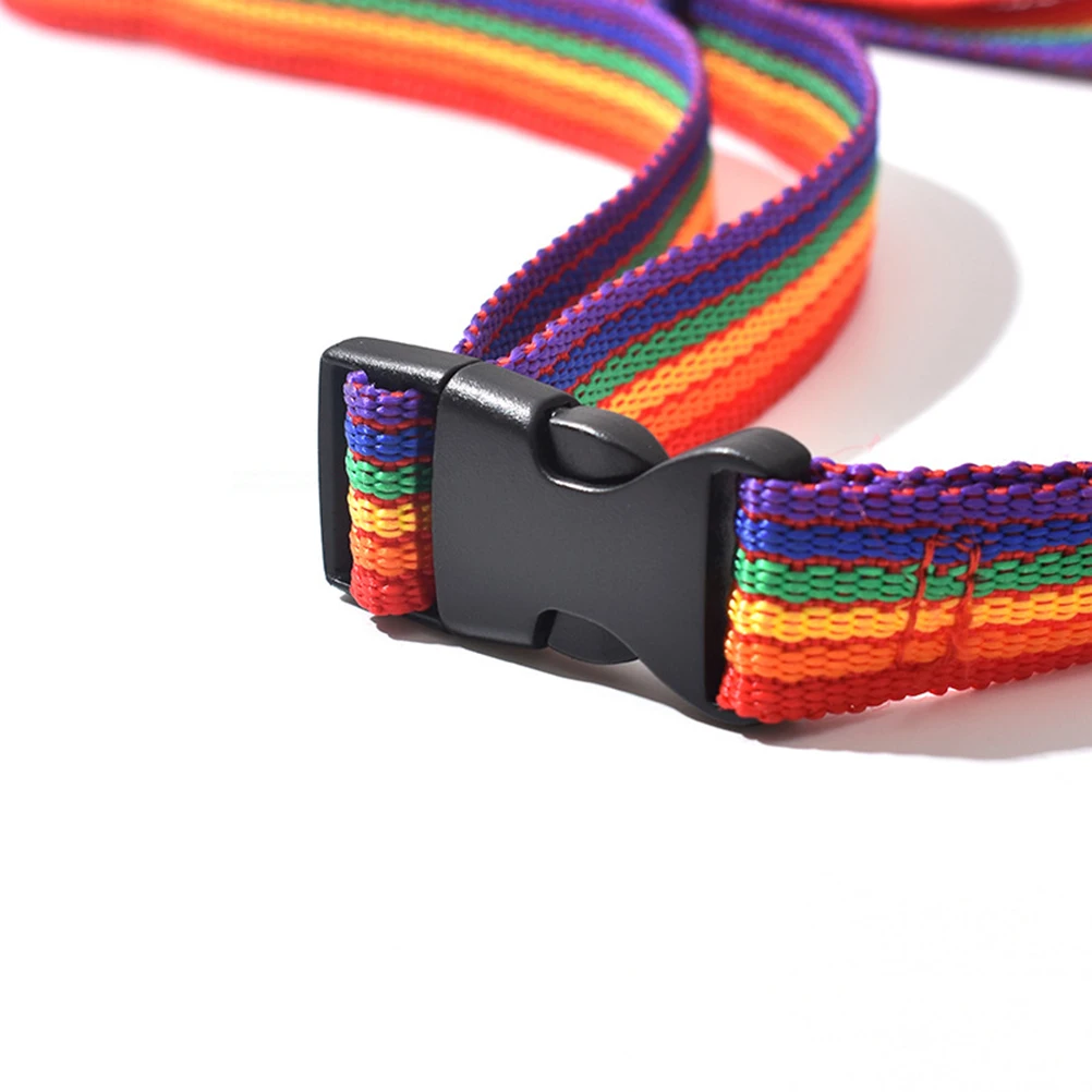 

Adjustable Rainbow Clothesline Portable Drying Rope For Travel Camping Outdoor Home With Bag Socks Clips