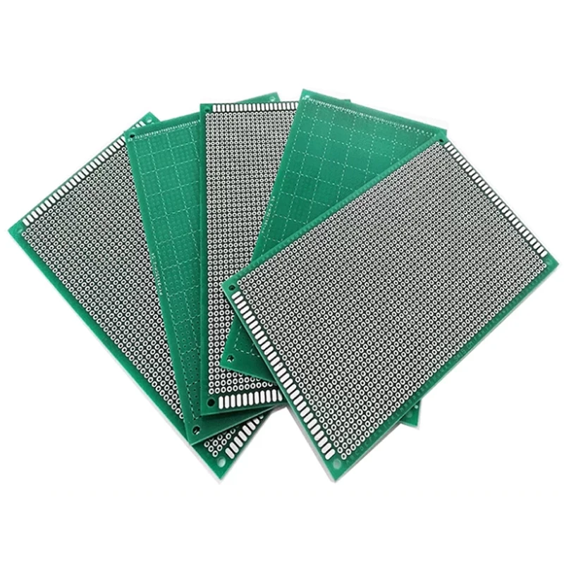 5PCS 9x15CM Single-sided Tin Spraying 1.6mm Thick 2.54mm Spacing Universal Circuit Board PCB Experimental Board