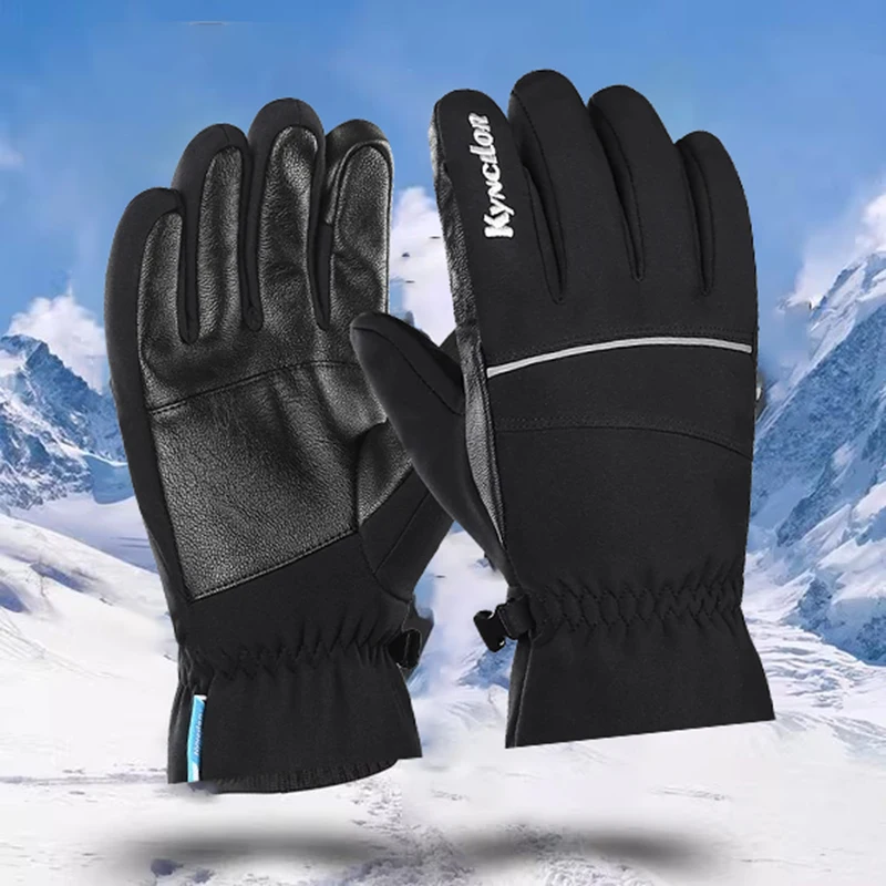 

Изолированные мотоциклетные лыжные перчатки унисекс с сенсорным экраном, морозостойкие для езды на велосипеде на открытом воздухе, езды на мотоцикле, мужские и женские Luvas