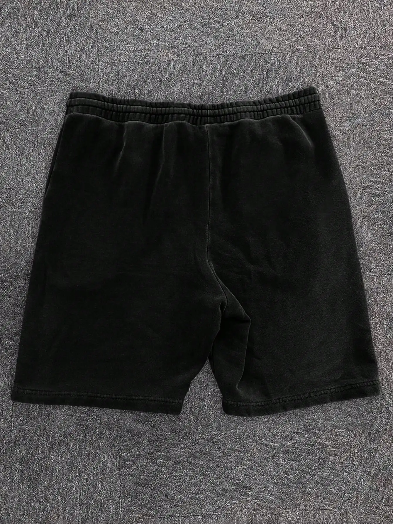 

Men's Solid Color Letter Print Drawstring Waist Loose Casual Sports Shorts