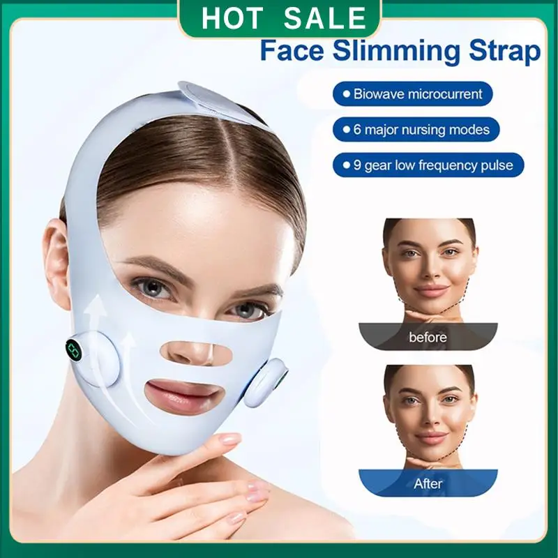 Correa adelgazante para mejillas y barbilla, entrega en 24 horas, eliminación de doble barbilla, cinturón de elevación de línea en V, dispositivo de cara en V con reducción de barbilla doble