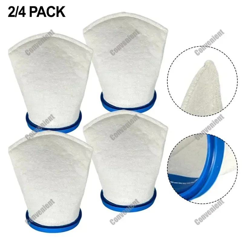 

2/4pcs Handheld Pool Vacuum Cleaner Sand & Silt Filter Bags For P30X022SS / PBW022SS/P30X022XF/PBW022XF Pool Cleaning Tool