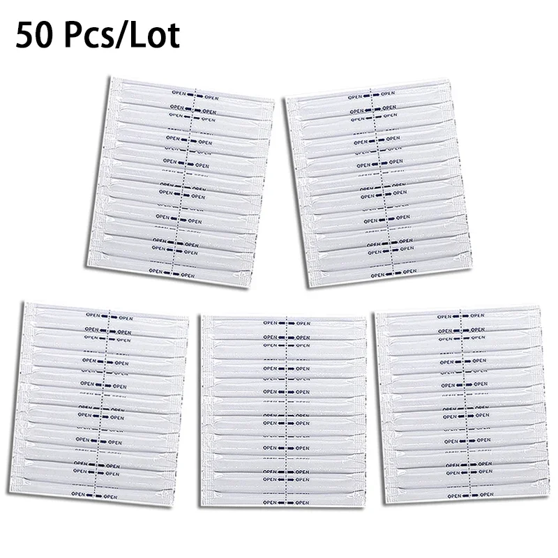 50pcs Alcohol Cotton Swabs Double Head Cleaning Stick For IQOS 3.0 Duo 3 2.4 PLUS LIL/LTN/HEETS/GLO Heater Cleaner Tools