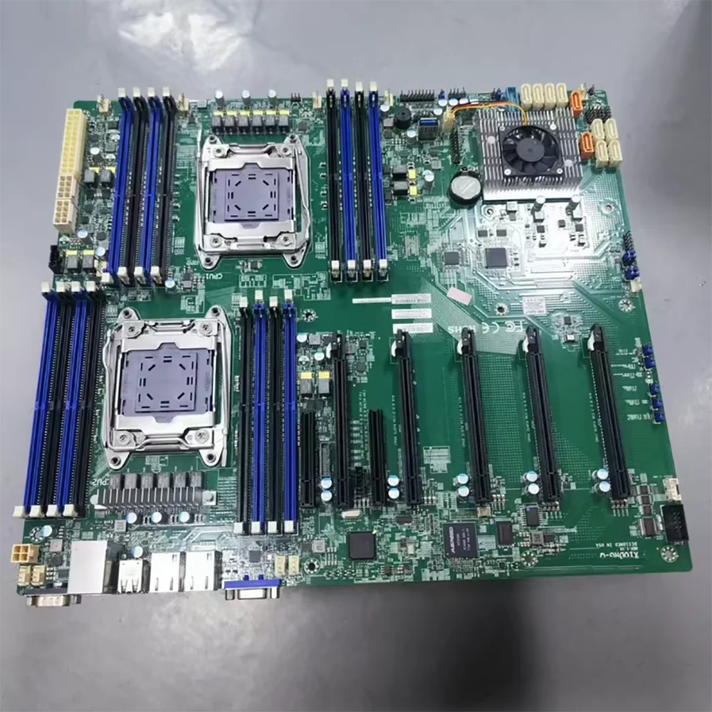 Four channel LGA2011 workstation motherboard panel X10DRG-Q