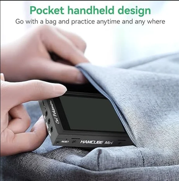 Entrenador De Código Morse SUZLAZYR – Pantalla LCD 2.8″, Decodificación En Chino E Inglés, 10h De Batería Y Conexión USB