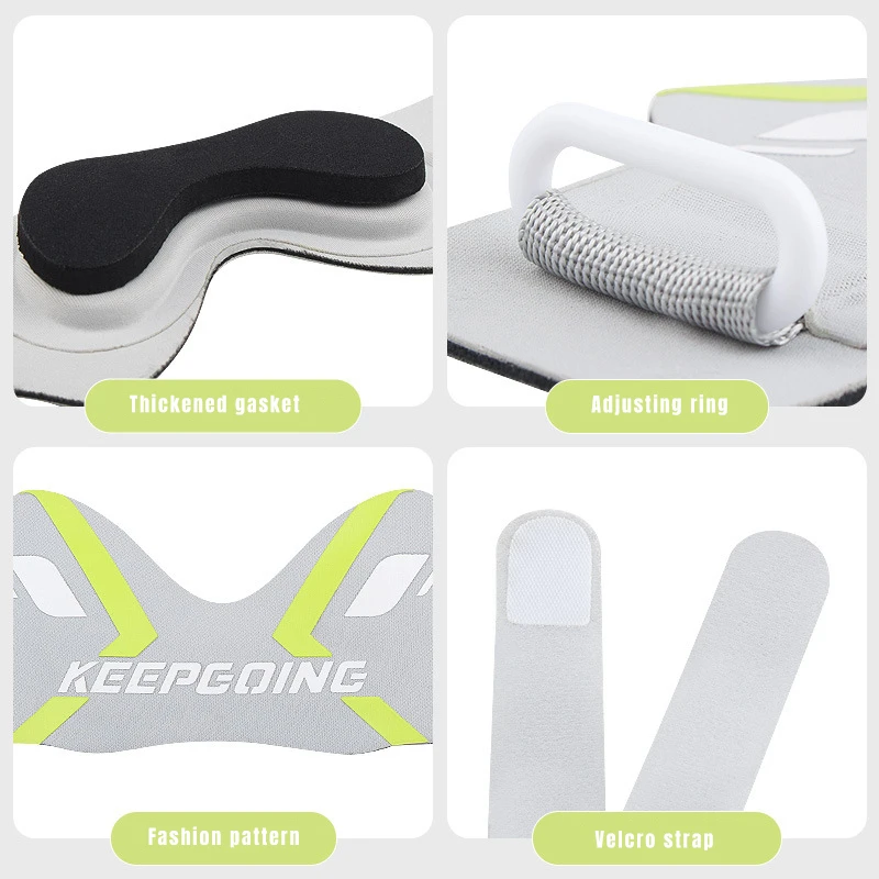 1 Stück Patella-Kniebandage Fitness Lauf Sport Basketball Verstellbare Stoßdämpfende Kompressions-Kniebandage – Detail 6