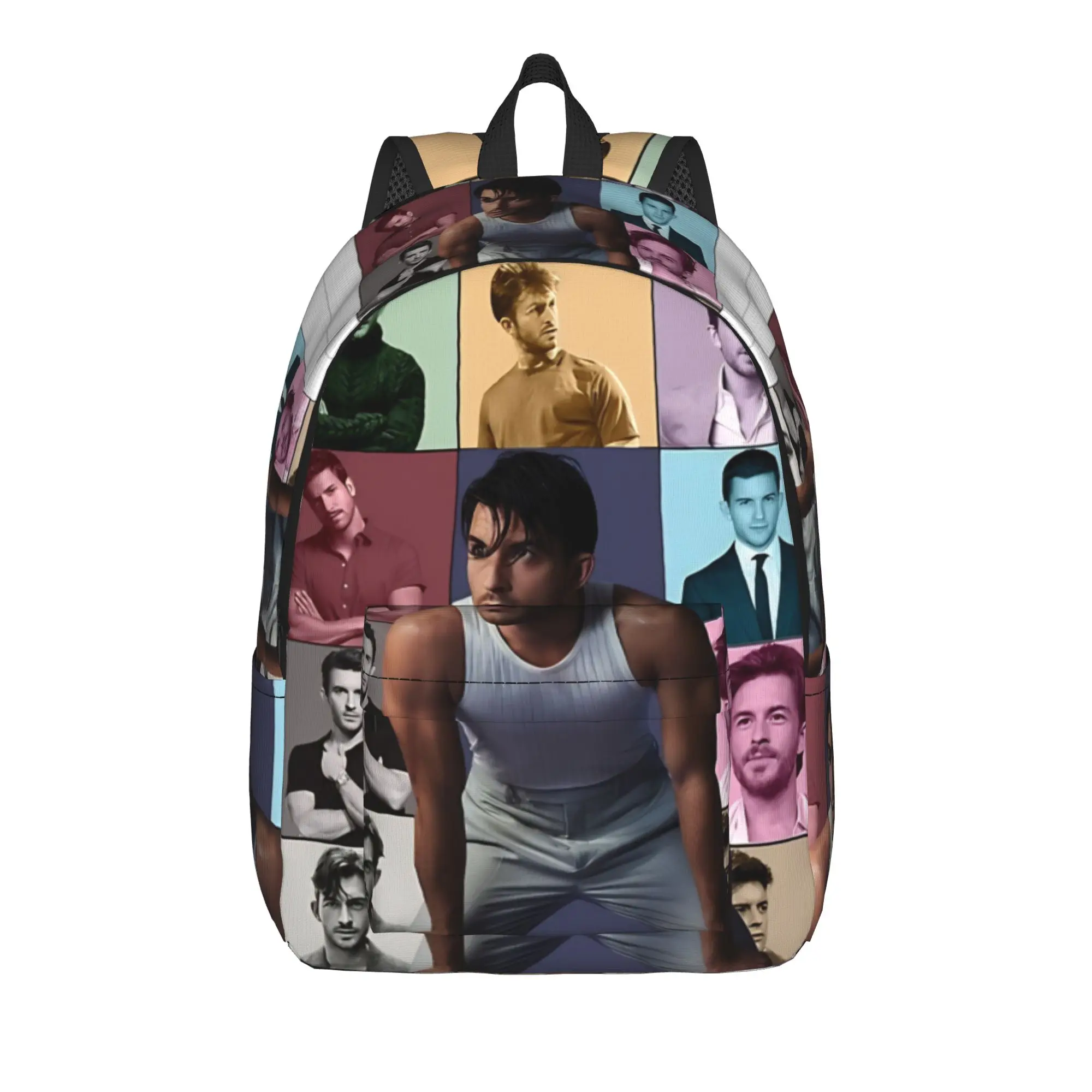 Jonathan Bailey The Eras Tour  Backpack  Male Polyester University Backpacks Lightweight Leisure High School Bags Rucksack