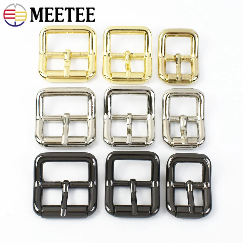 

5/10Pcs 15/20/25mm Metal Pin Buckle Curved Belt Roller Buckles for Bag Strap Adjust Slider Clasp Hooks DIY Hardware Accessories