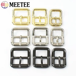 5/10Pcs 15/20/25mm Metal Pin Buckle Curved Belt Roller Buckles for Bag Strap Adjust Slider Clasp Hooks DIY Hardware Accessories