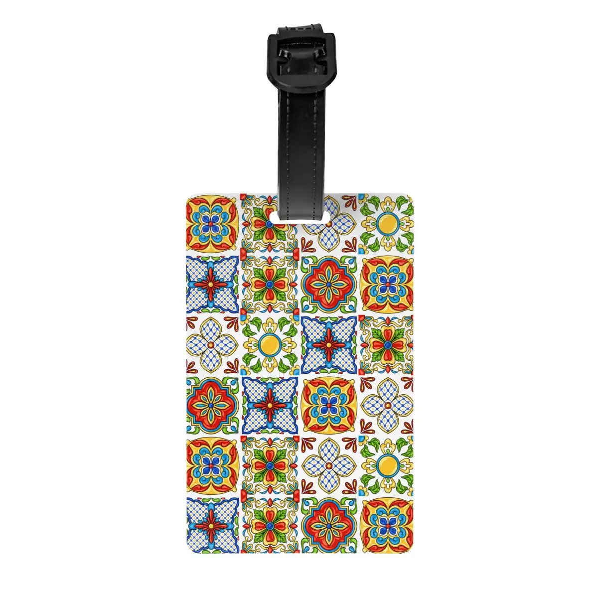 

Мексиканская плитка, багажная бирка, чемодан, крышка конфиденциальности, идентификационная этикетка