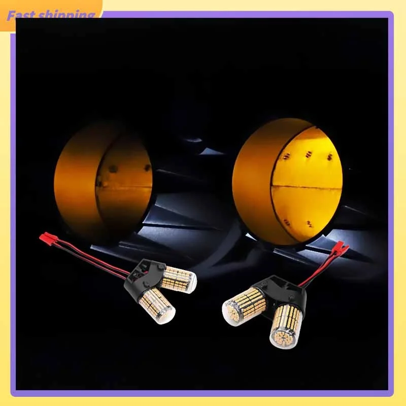 

Freewing Dobule Tail Flame Lamp Led Light 2880lm For Rc 70/80/90 Duct Aircraft Model Accessory