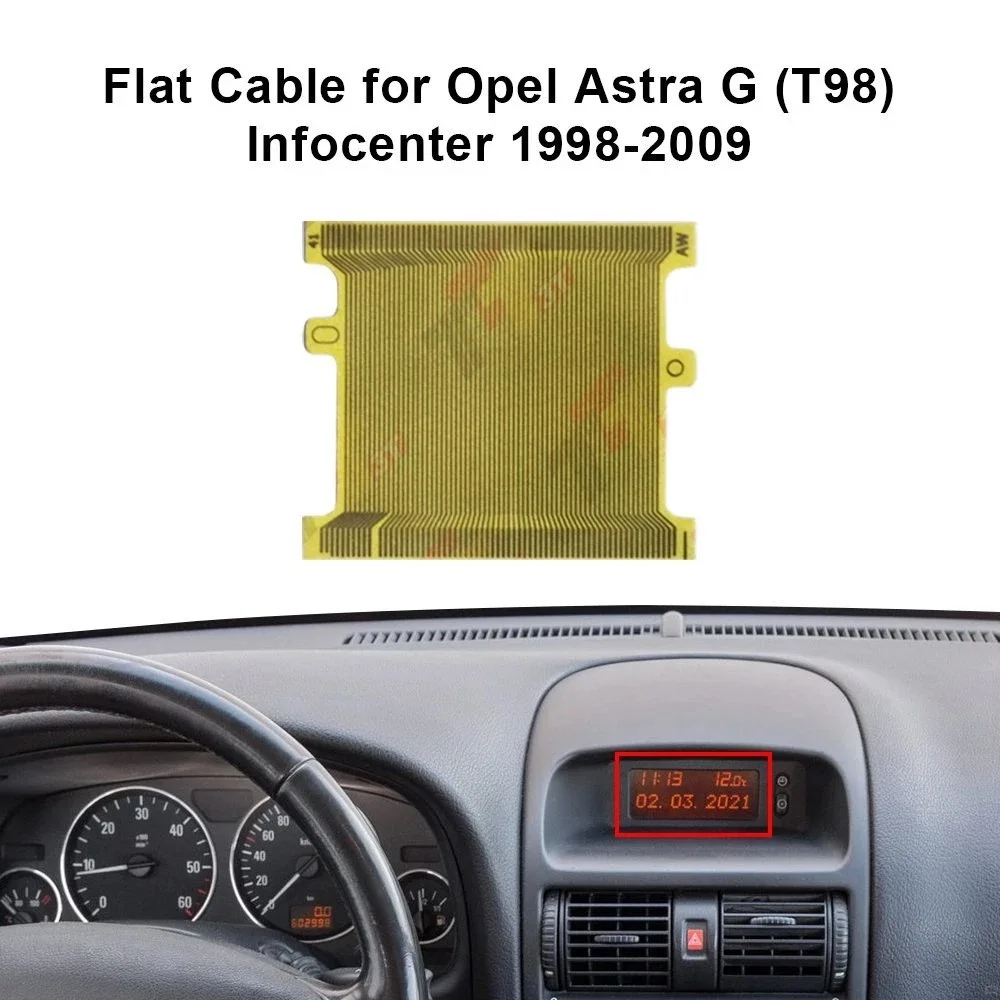 Flat Cable for Opel, Chevrolet, Holden, Vauxhall TID On-Board Computer Display