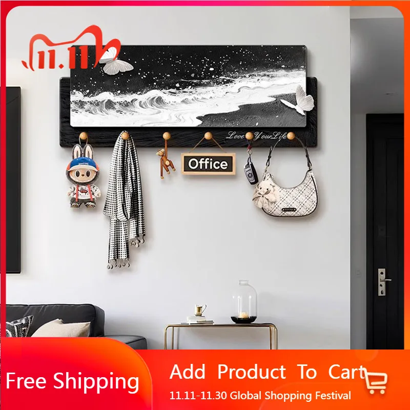 

Clothes Wall Coat Racks Living Room Indoor Dress Rail Display Modern Coat Racks Luxury Garment Arara De Roupa Home Furniture