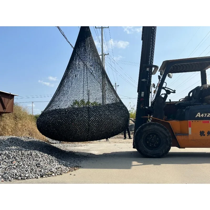 حقيبة شبكية صخرية 4 طن بدون ربط الحبل في الأسفل #2