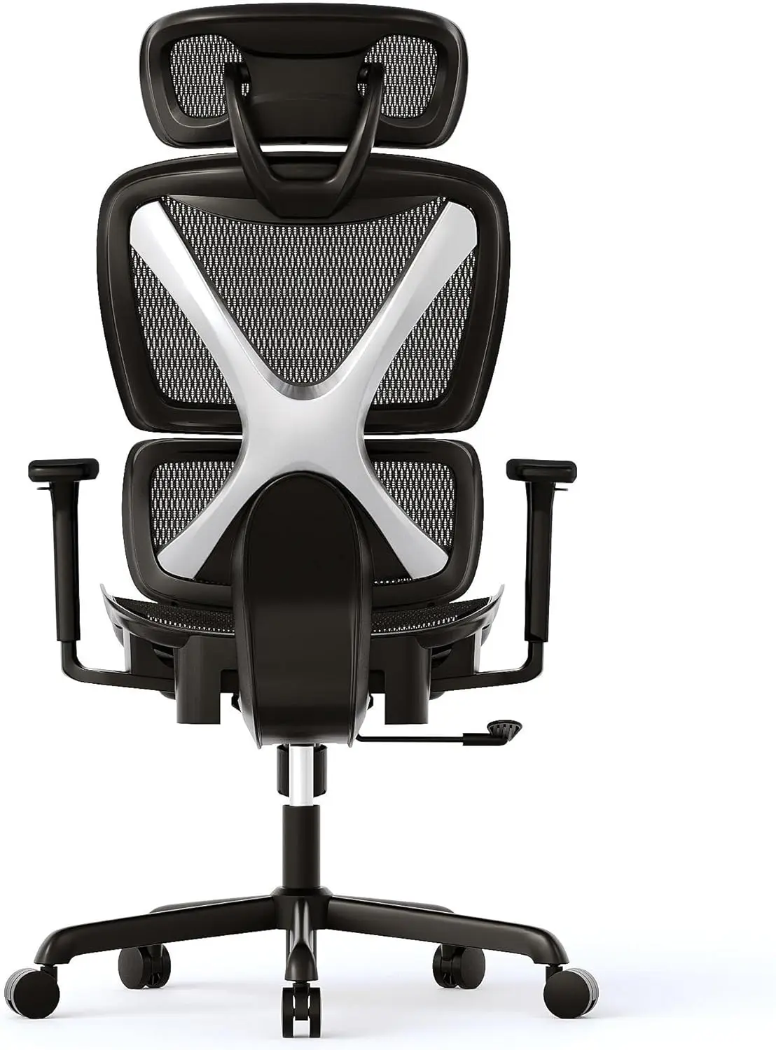 Ergonomic Office chair with Lumbar Support, Big and Tall Mesh Chairs with Adjustable 3D Arms, Headrest & Soft Seat