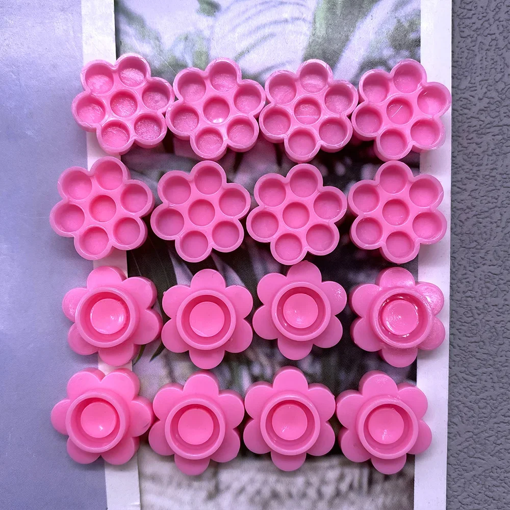 Zanse 400 قطعة المتاح رمش الغراء كوب الوشم الصباغ حامل الحاويات ماكياج للنساء لاش تمديد لوازم أدوات