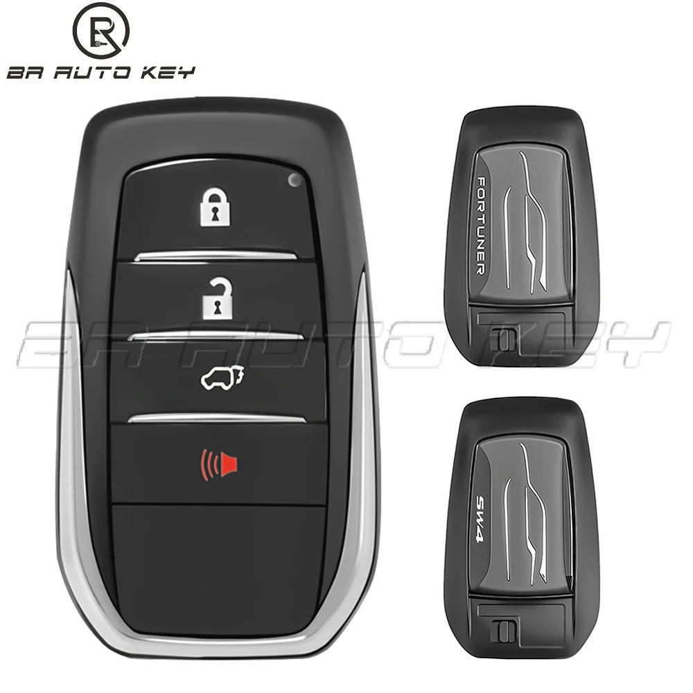Smart Remote Car Key Shell Fob Fit For Toyota HILUX SW4 INOVA FORTUNER 0010 0182 0020 2110 VVDI Board CK Tom Key Remote Shell
