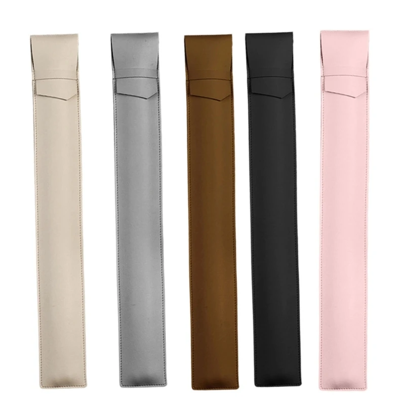 PU Leather Drumstick Storage Bag Drumstick Dustproof Protector Case Waterproof Drum Bag Drumsticks Storage