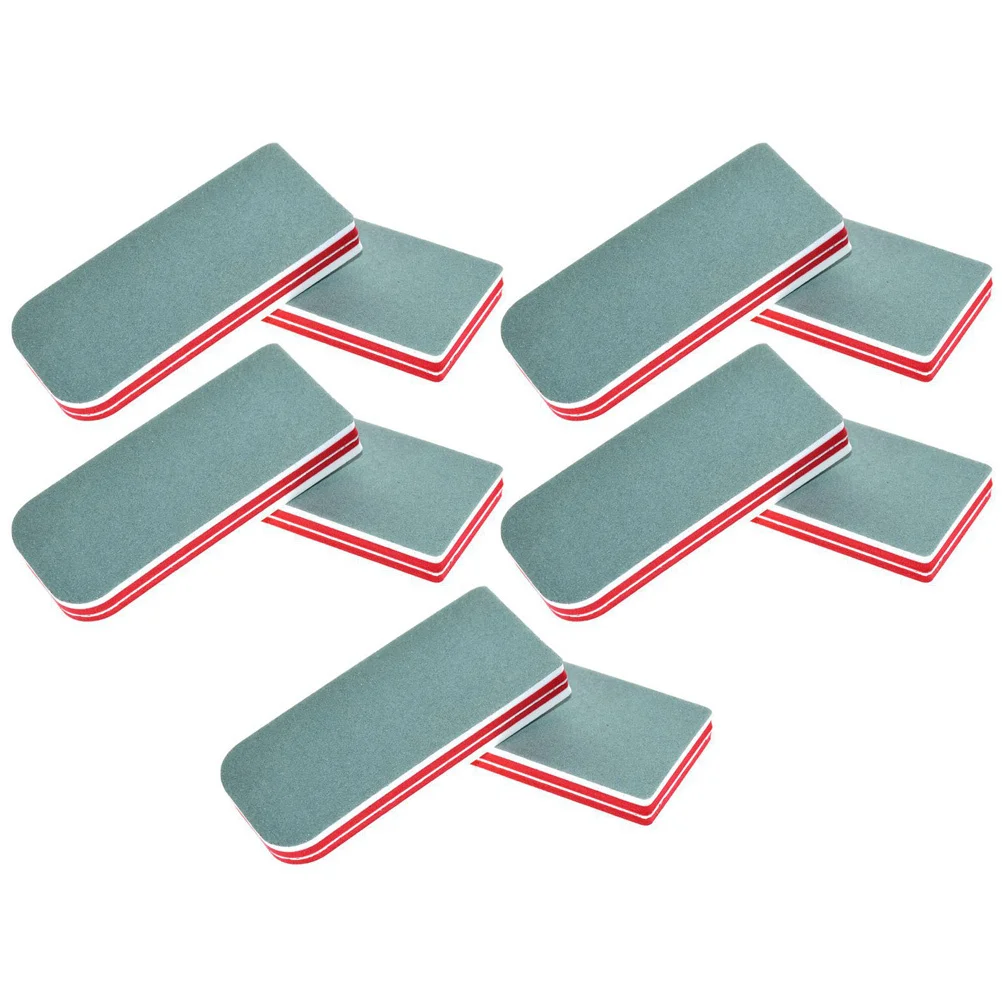 10 Stück Nagelfeilen, Block, tragbar, einzigartiges Design, geeignete Nagelbehandlung, Verlängerung, Maniküre, Maniküre, Zubehör, Pedikürefeile