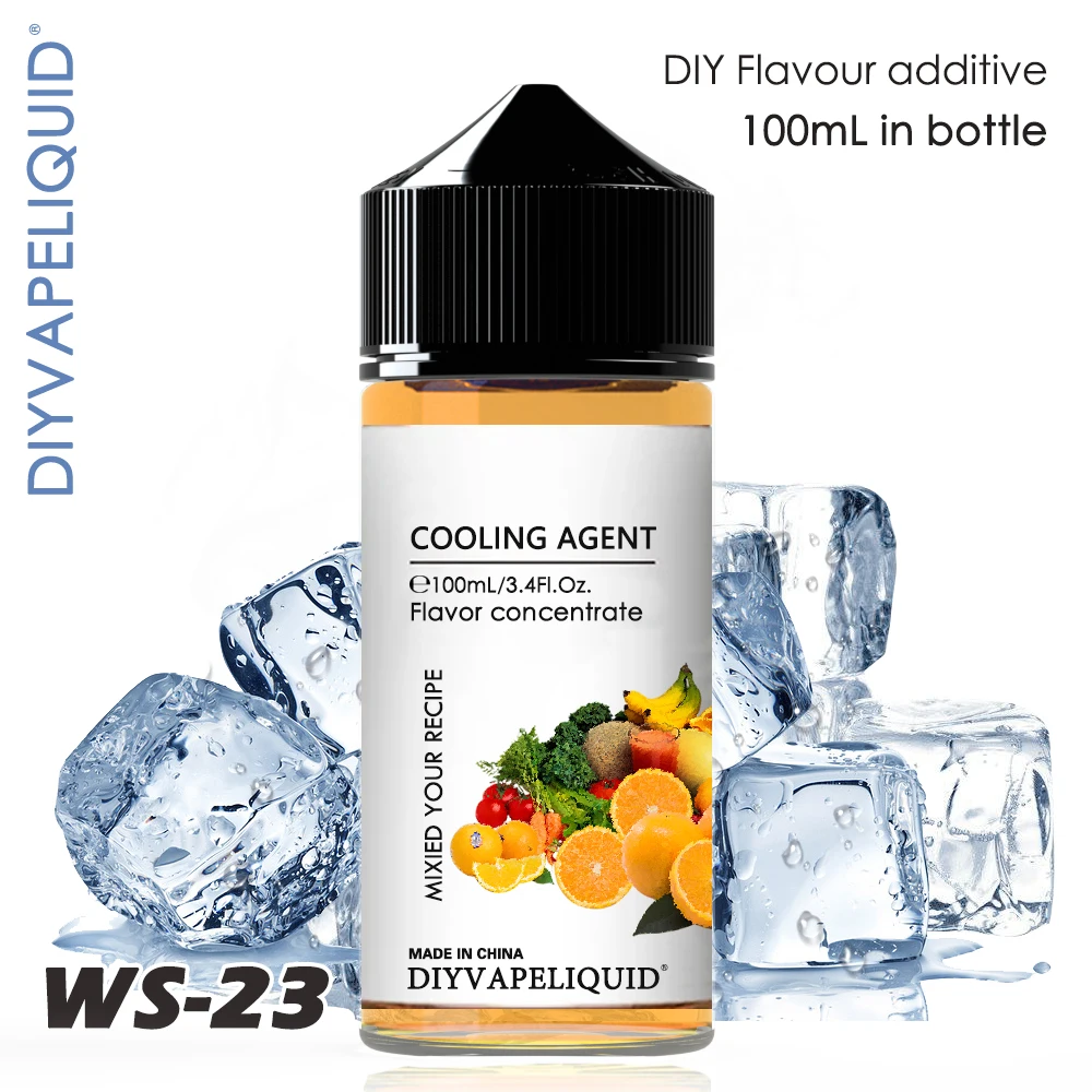 [Русская распродажа. ] Охлаждающий агент DIYVAPELIQUID WS-23, концентрат со вкусом, увеличение охлаждения льда WS23 для смешанных жидкостей «сделай