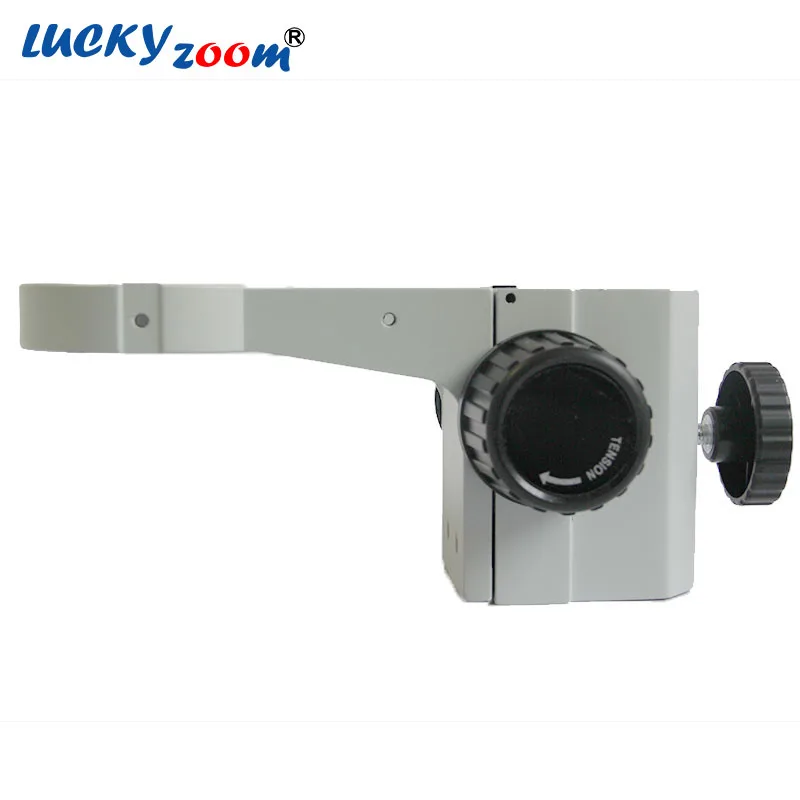 Luckyzoom Đa Năng Đôi Bùng Nổ Trinocular Stereo Zoom Kính Hiển Vi Đứng STL2 Focuse Cánh Tay A1 Giá Đỡ Microscopio Phụ Kiện