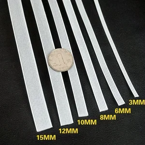 50 jardas meetee 6-15mm plástico desossa preto branco para sutiãs diy espartilho vestido de casamento que faz costura acessórios osso suporte fita 10 principais vendas pijama feminino colado - №5