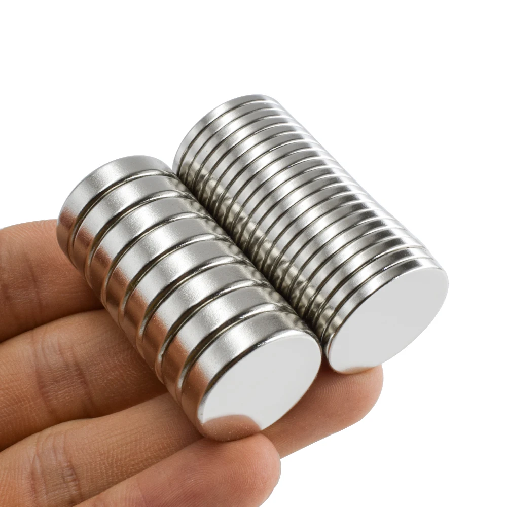 6/10pcs N52 Neodymium magnet with double-sided tape small super strong Permanent magnetic Fridge Rectang Round magnet