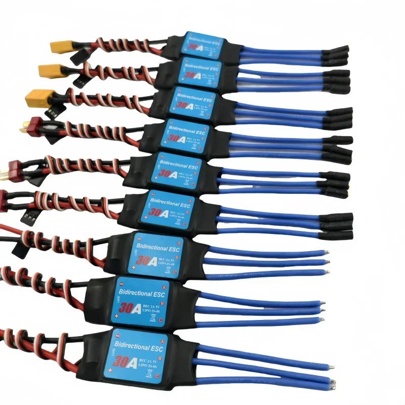 Bidirektionaler 30A/40A/50A bidirektionaler bürstenloser Regler für ferngesteuerten pneumatischen Unterwasserpropeller für Autos – Detail 15