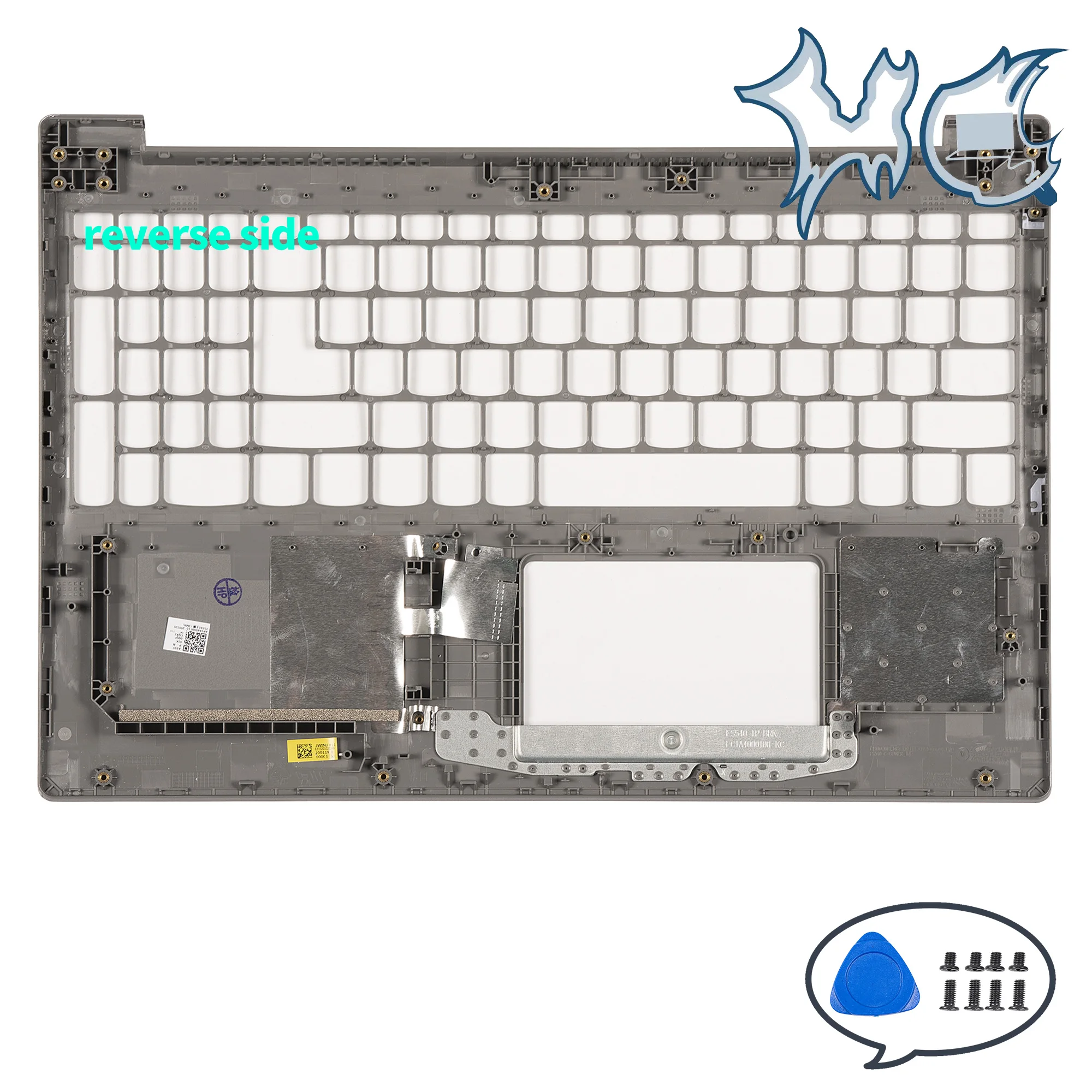 Imagem -06 - Caixa do Portátil para Ideapad Tampa Traseira Moldura Inferior Lcd S14515 340c-15 S145-15iwl S145-15iil S145-15api S145-15igm Case da