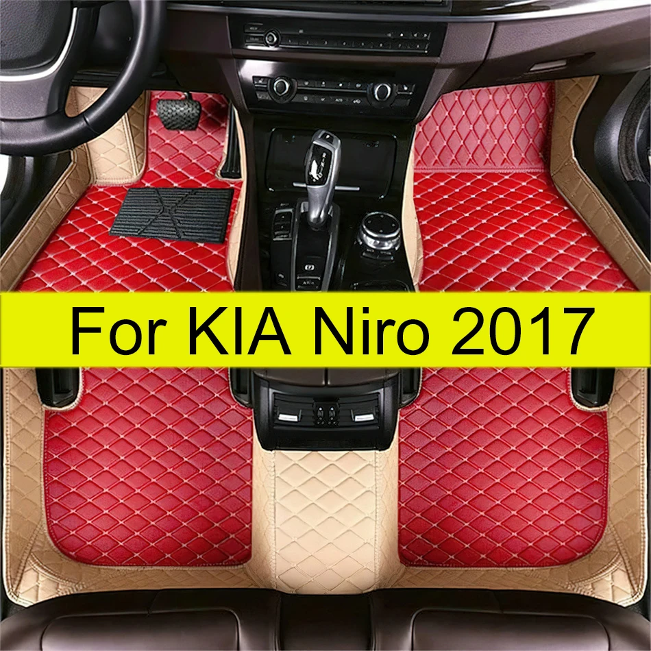 

Car floor mats for KIA Niro 2017 Custom auto foot Pads automobile carpet cover