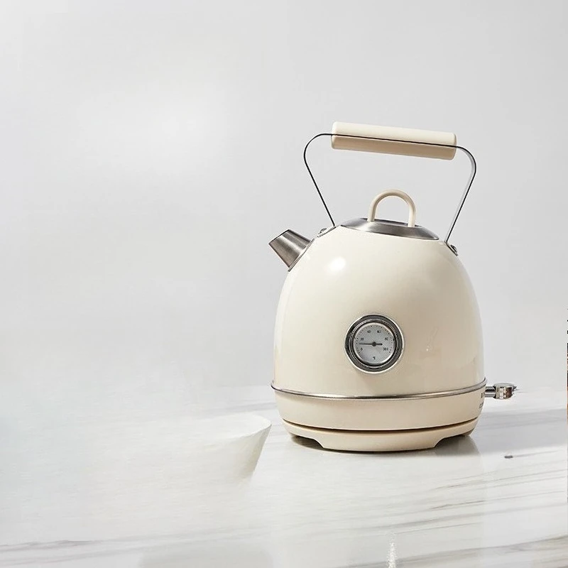 

2025 new retro electric kettle household large-capacity integrated stainless steel kettle boil kettle