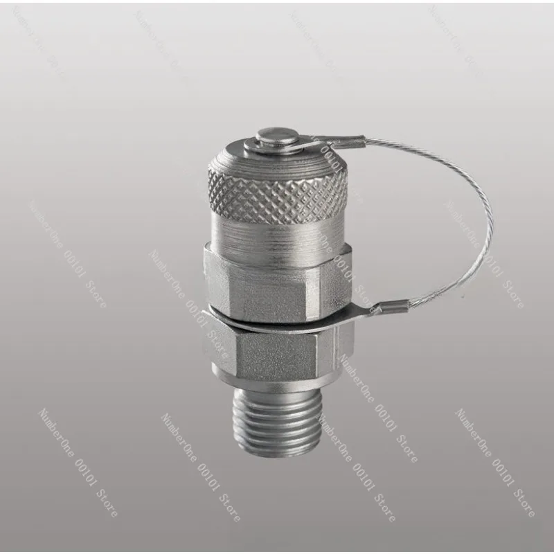 Pressure measuring connector, universal gauge connection accessory, durable, precise fitting, industrial and automotive use
