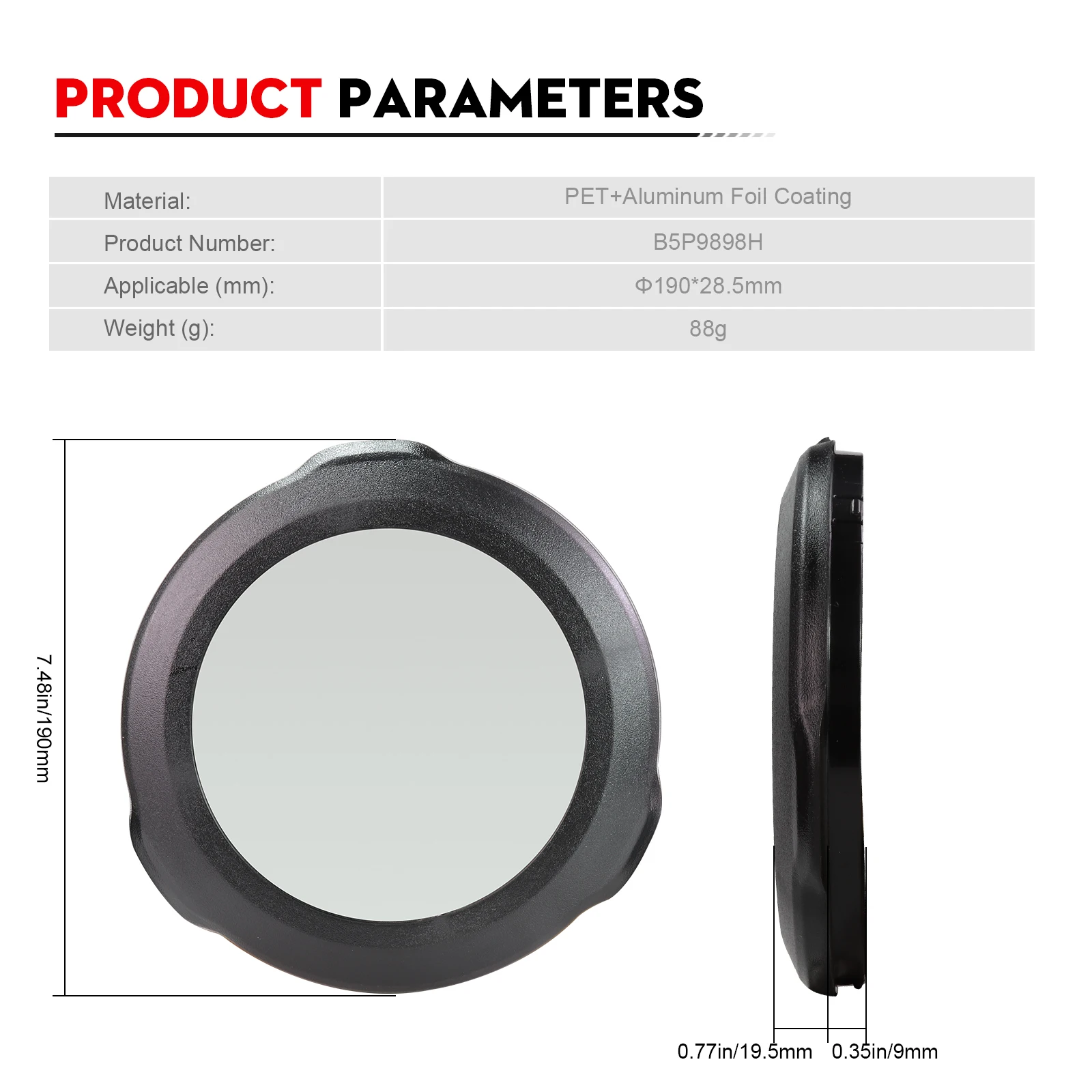 150SLT 6SE 173mm Solar Eclipse Telescope Filter Solar Safe Film Objectives Camera Lenses Look at the Sun or Sunspots