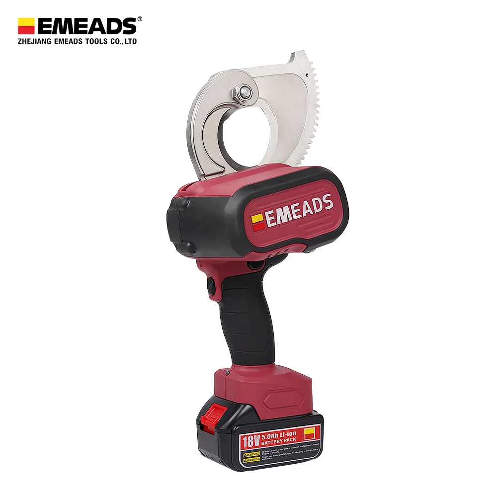 Emeads EMS-50 Electric Hydraulic Tool Red Cable Cutter For Aluminum & Copper Cable