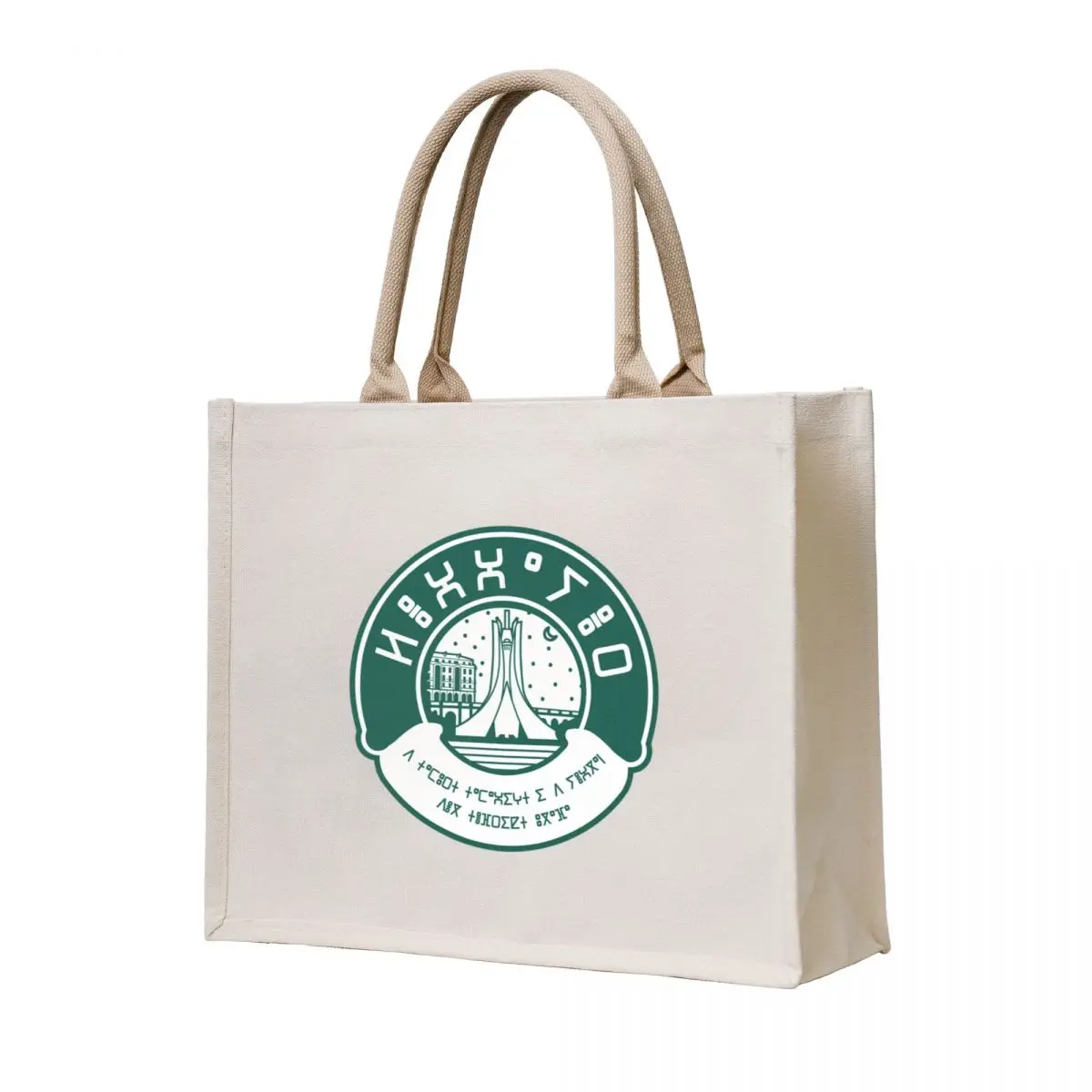 

Algeria Tote Bag woman shopping bag eco bag folding Big