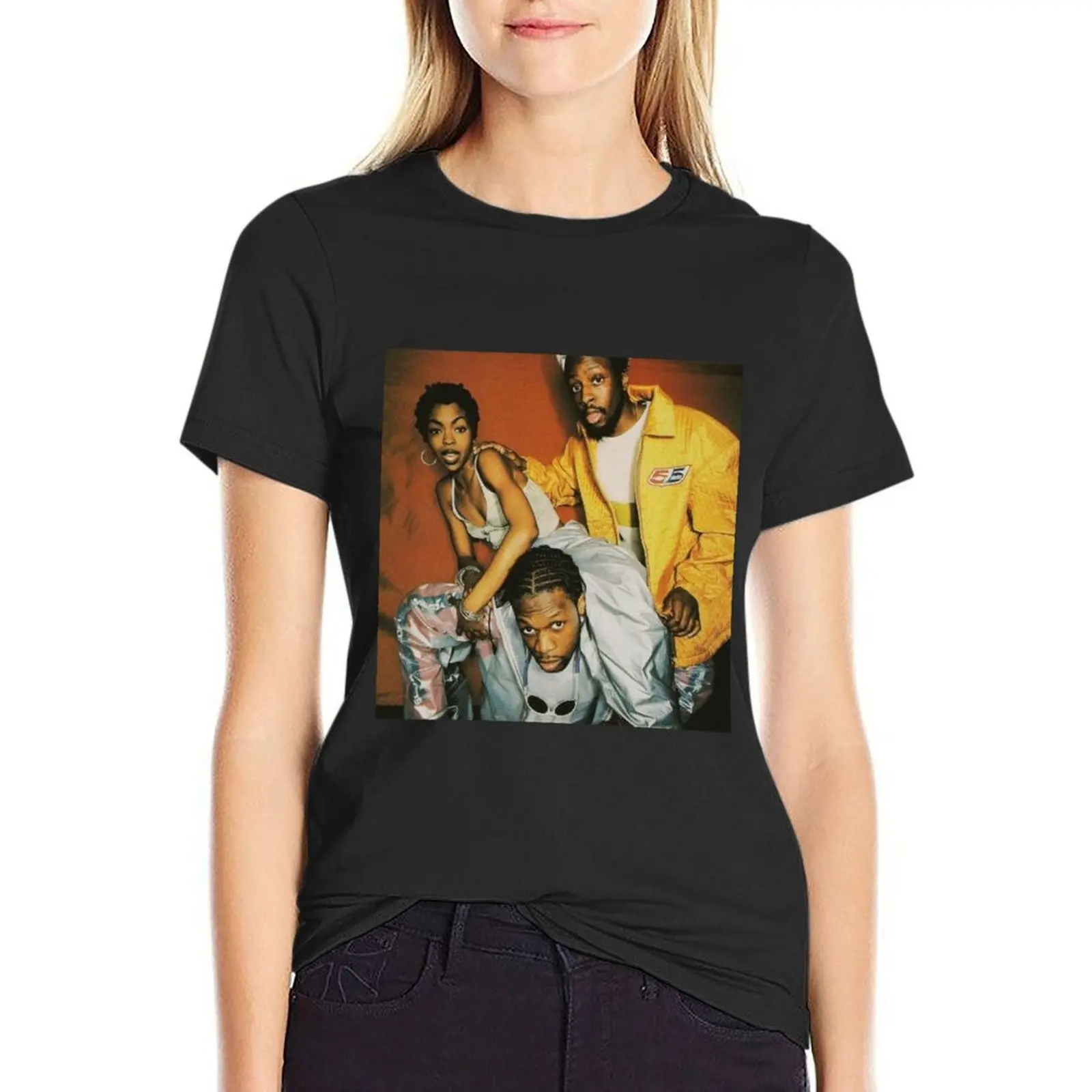 Classic hip hop T-Shirt Blouse female plus size tops Female clothing designer clothes Women luxury