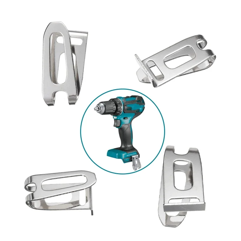 Clip per gancio per cintura per trapano elettrico con viti per Makita XFD01 XFD07D DTD144 DTD144Z 12V 18V trapano a batteria Clip per cintura