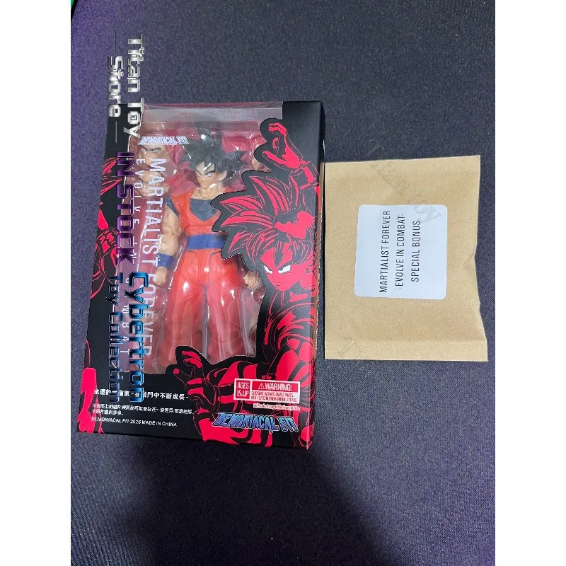 

In Stock Goku Demoniacal Fit Collectible Action Figure Martialist Forever Evolve in Combat 1/12 Scale DBZ Articulated Gift