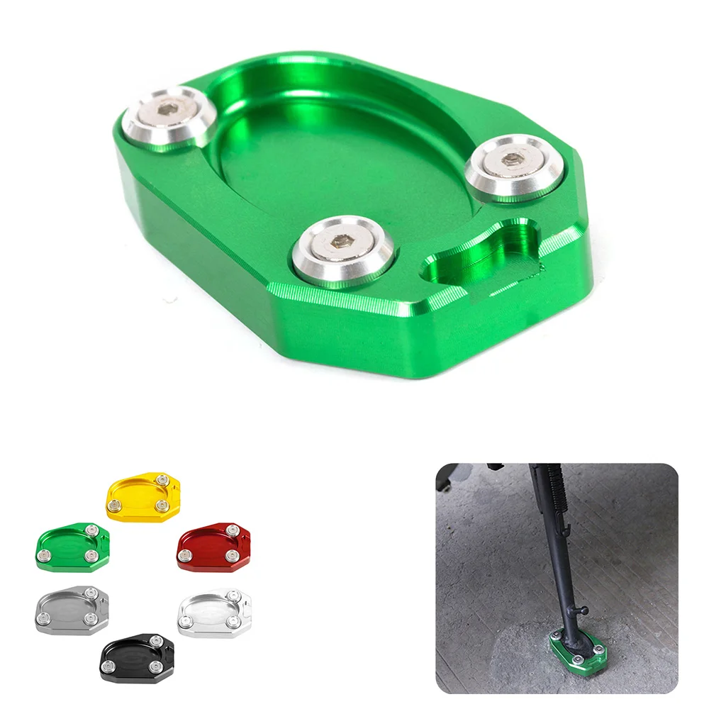 

Подставка для мотоцикла, боковая подставка для ног, удлинитель, опорная пластина, увеличенная подставка, подходит для Kawasaki Z1000 2010-2015