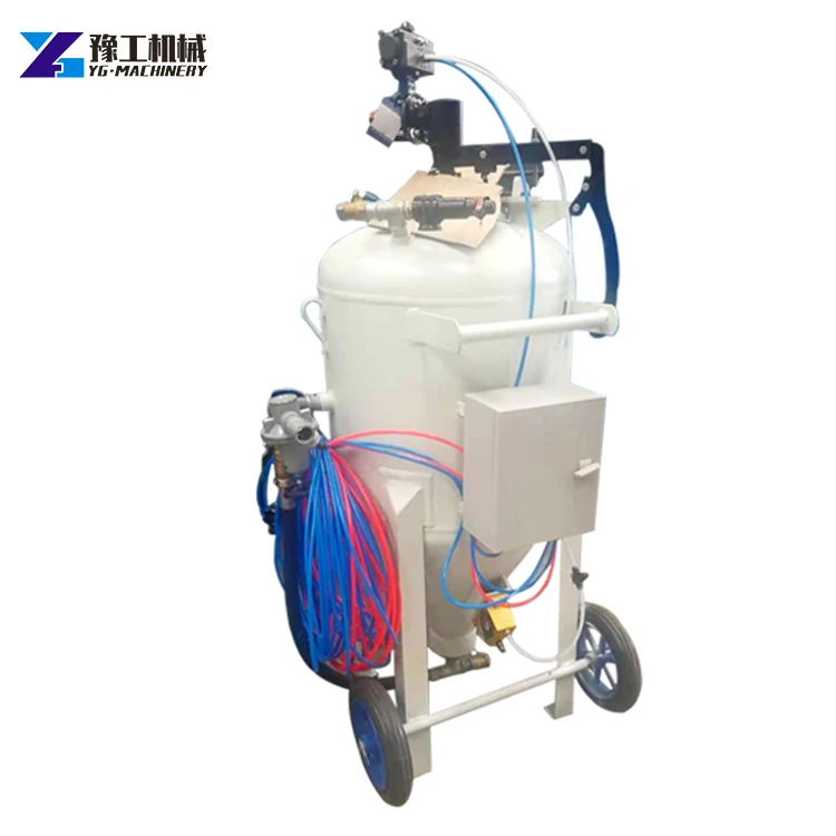Practical Light Duty Simple Manual Sandblasting Machine Widely Used for Polishing Derusting Cleaning Work Customized