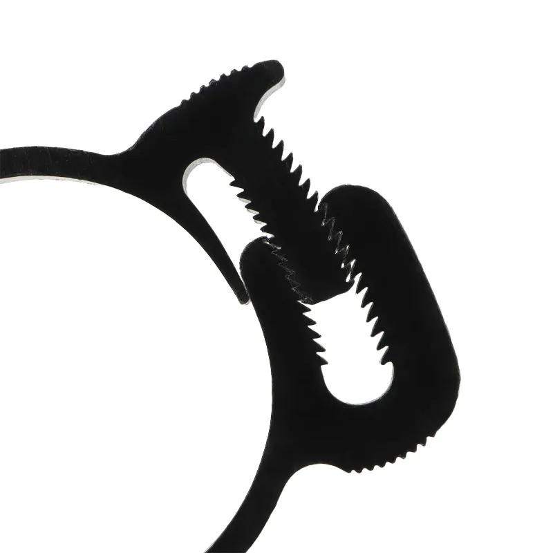 10pcs Hose Clamps 3.8mm ~ 59mm White/Black Plastic Line Water Pipe Strong Clip Spring Cramps Fuel Air Tube Fitting  Fixed Tool